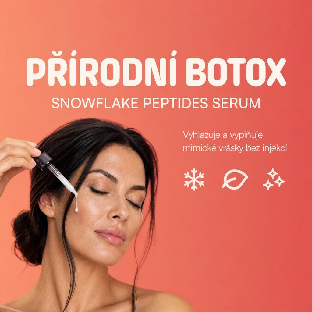 SNOWFLAKE PEPTIDES SERUM - další pohled