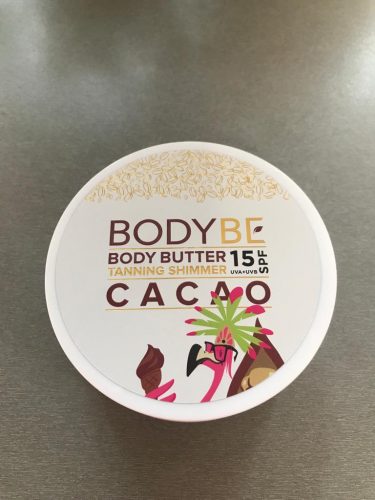 Opalovací máslo SPF 15 s třpytivým efektem – Cacao – 150ml photo review